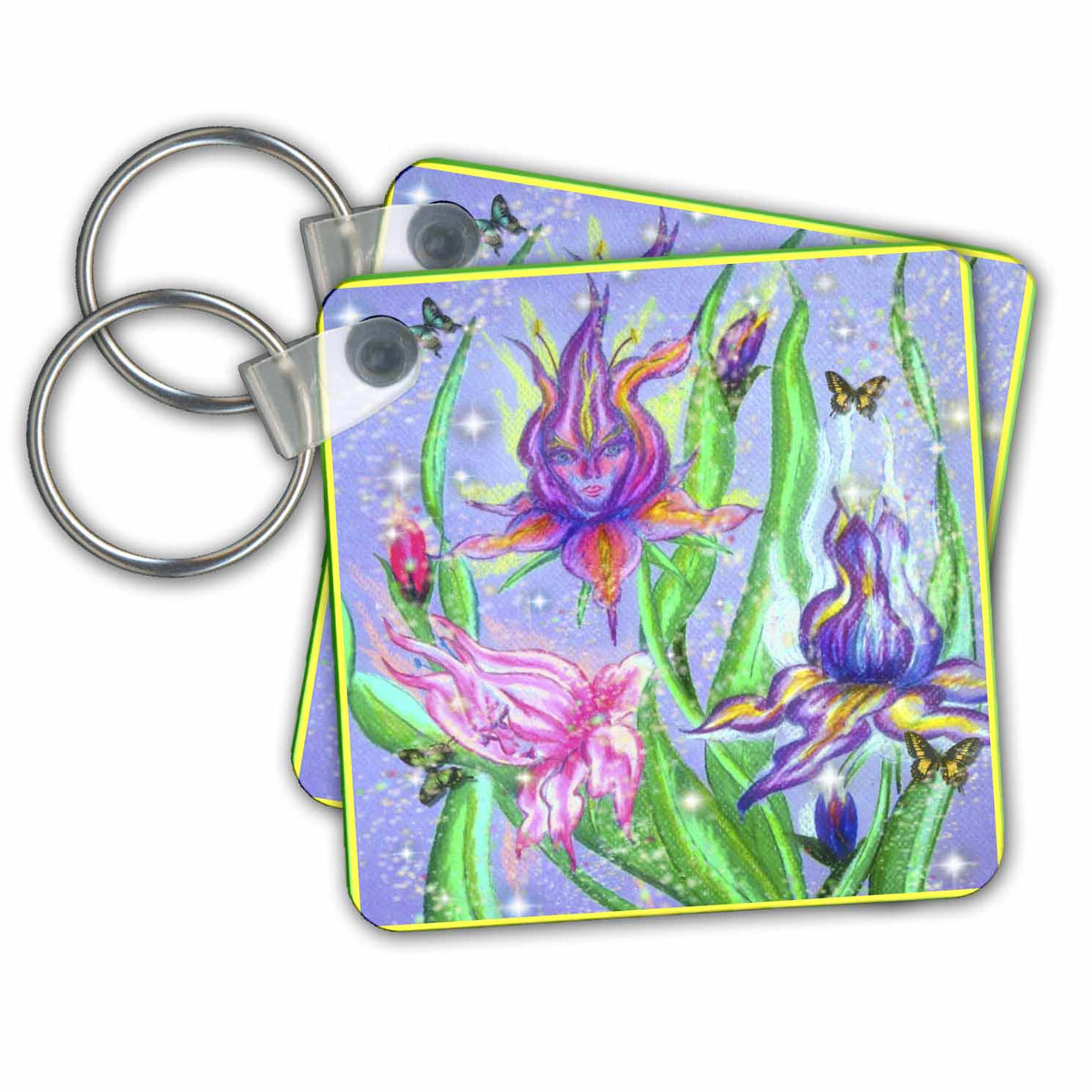 Key Chain - Spirits of the Iris Thorrington Haggerty Mythical Magical