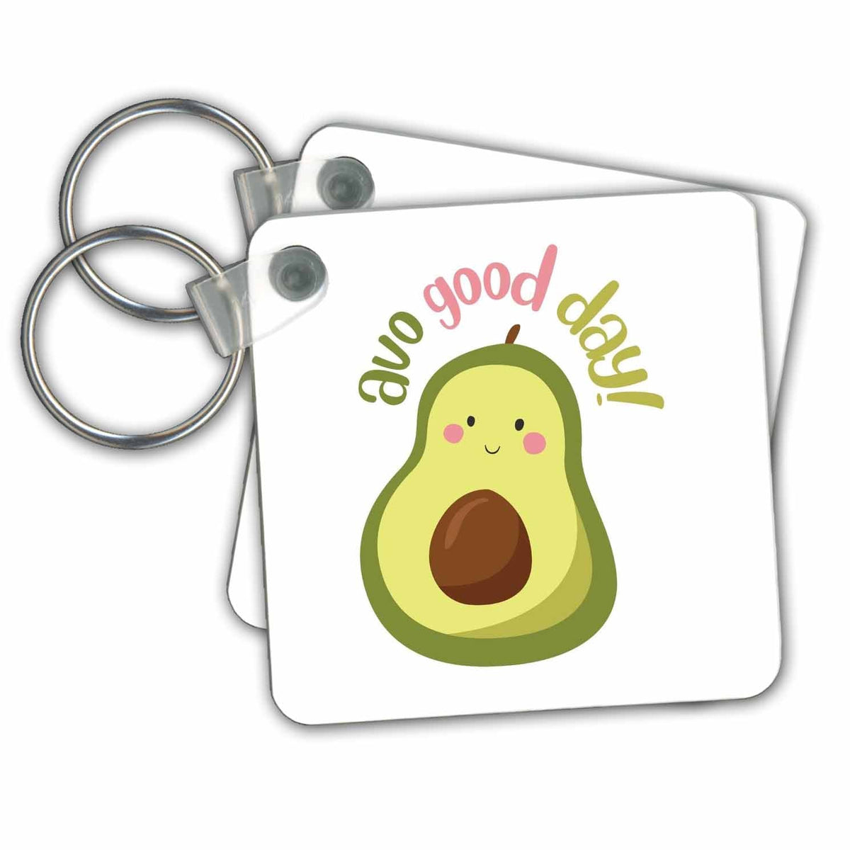 3dRose Key Chains AVO Good Day (kc-363471-1)
