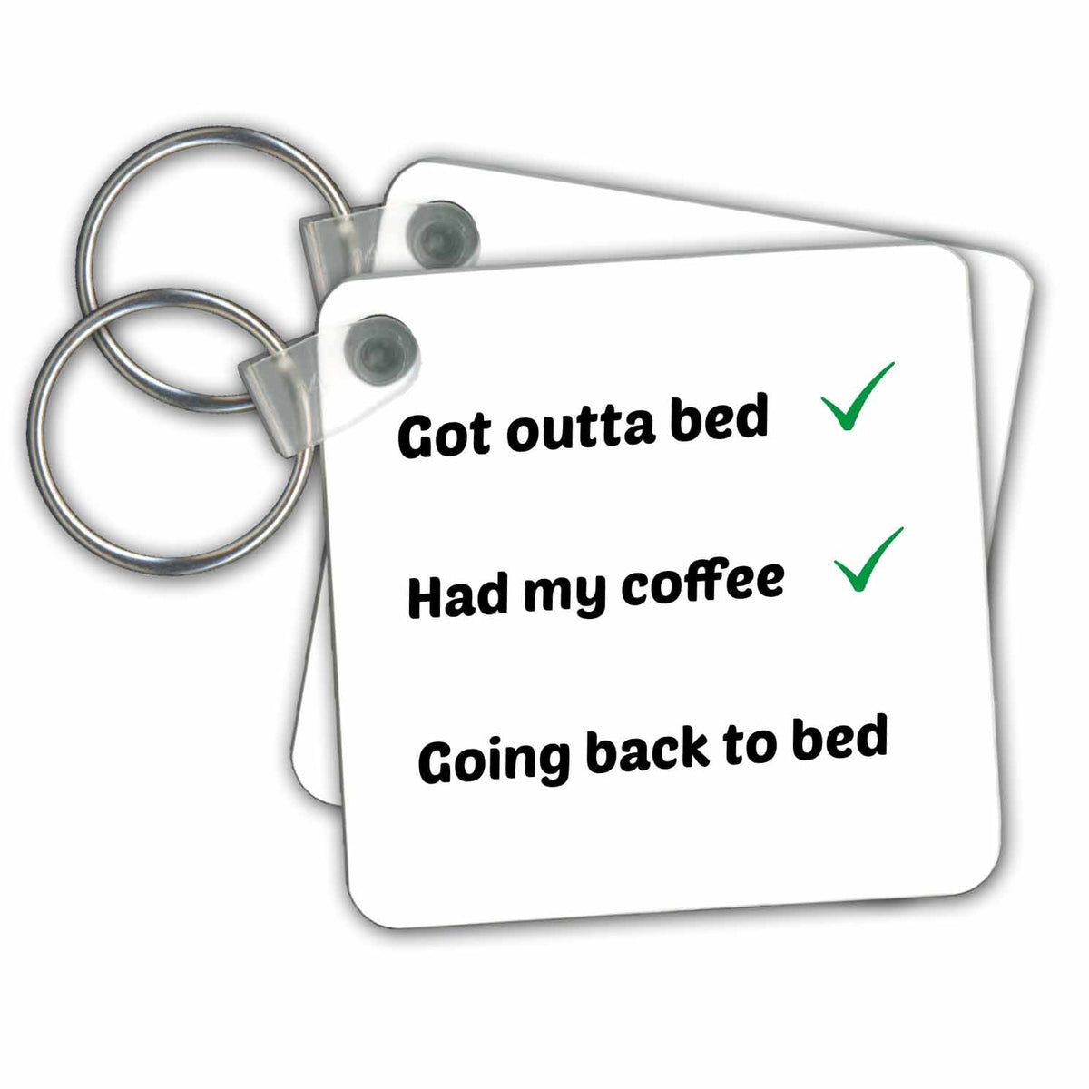 3dRose Key Chains Word Art Humor (kc-363549-1)