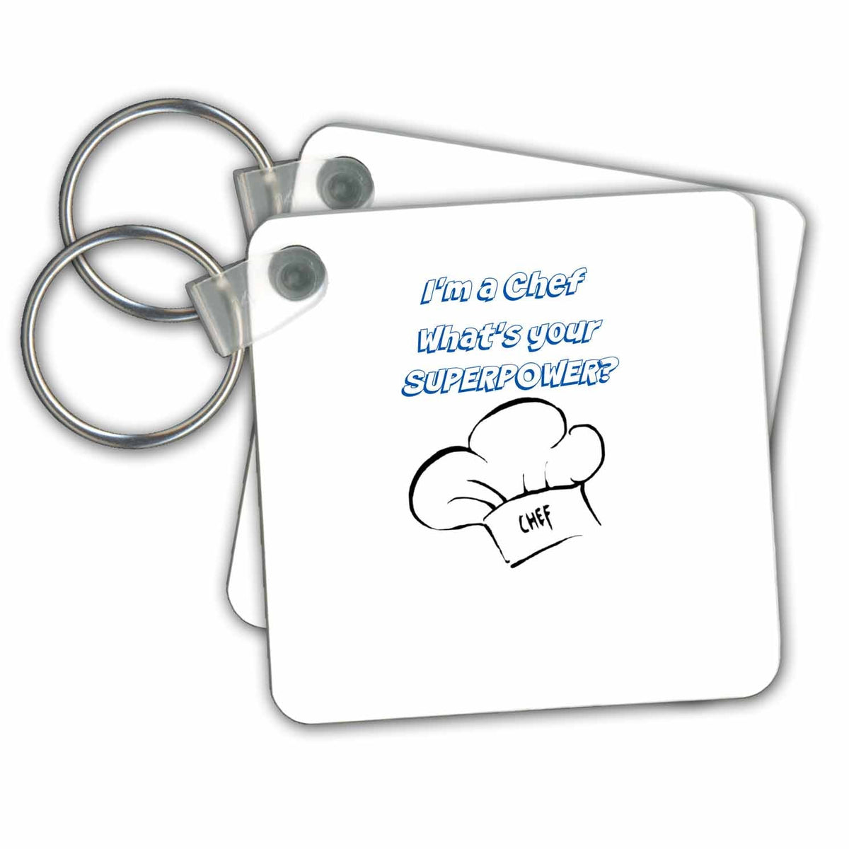 Key Chain - Text Saying I Am A Chef What Is Your Superpower Art - Superpower