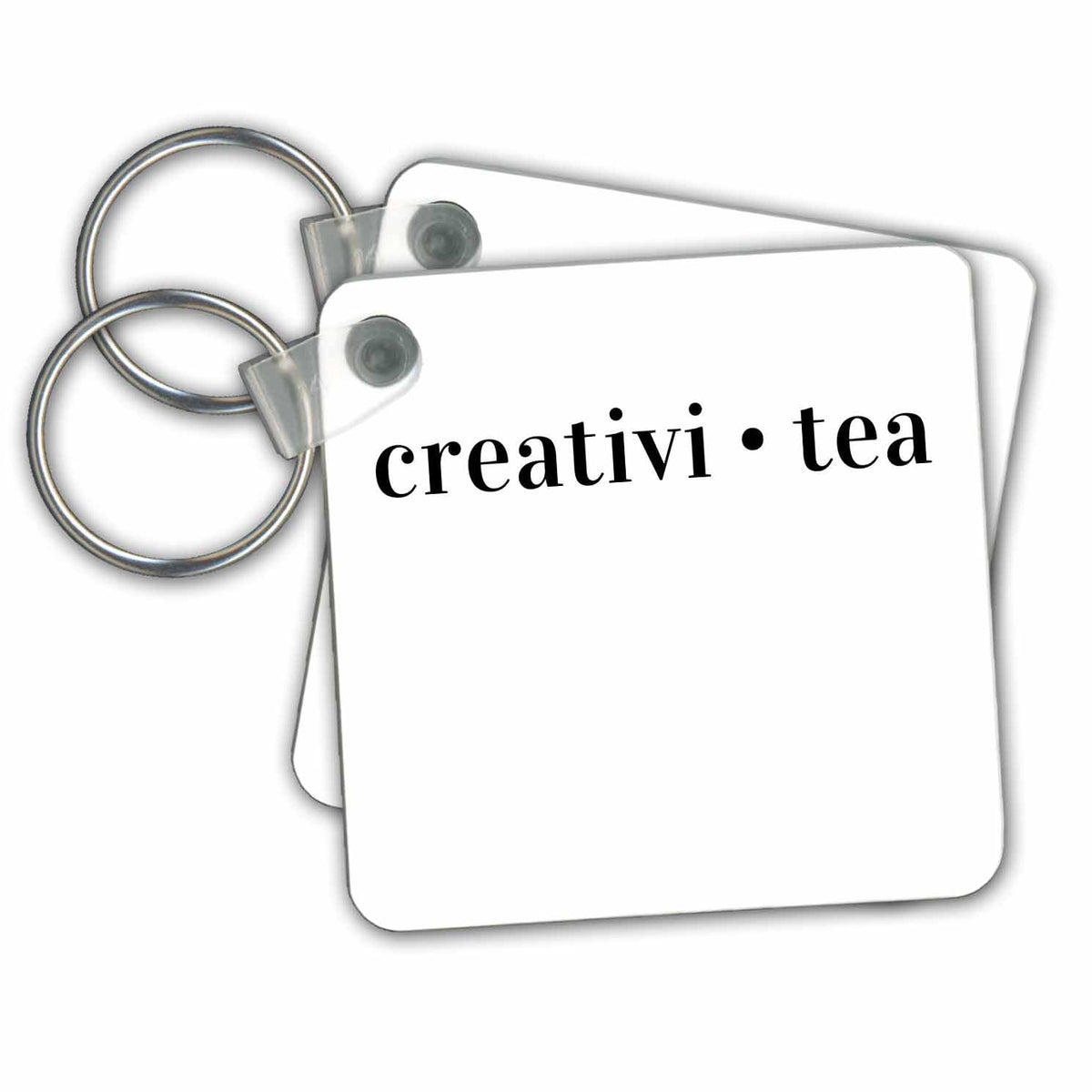 Key Chain - Creativity for Coffee Lovers 3dRose - Rosette - Coffee Lover