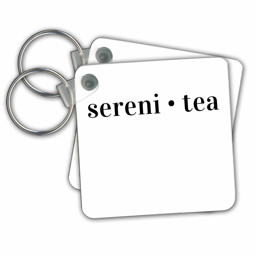 3dRose Key Chains Serenity for Coffee Lovers (kc-363827-1)