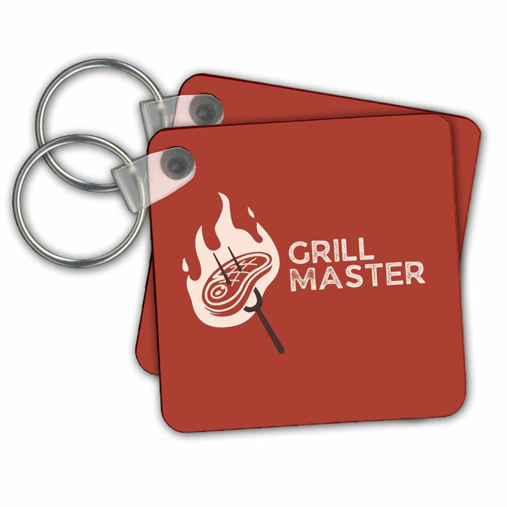 3dRose Key Chains Grill Master (kc-364252-1)