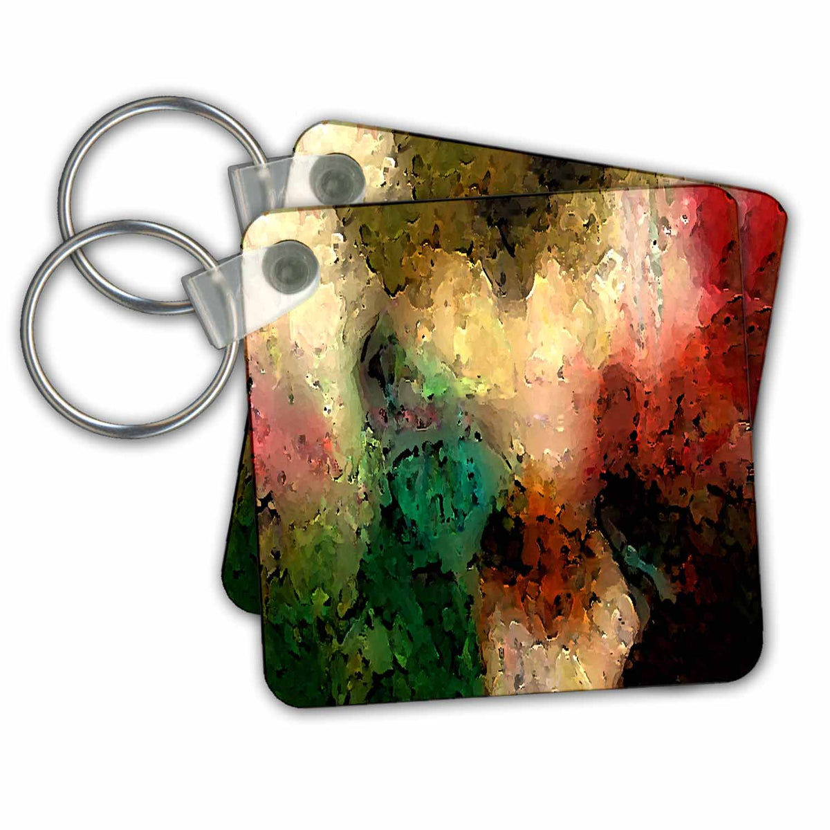 3dRose Key Chains Digital Artwork Design (kc-3643-1)