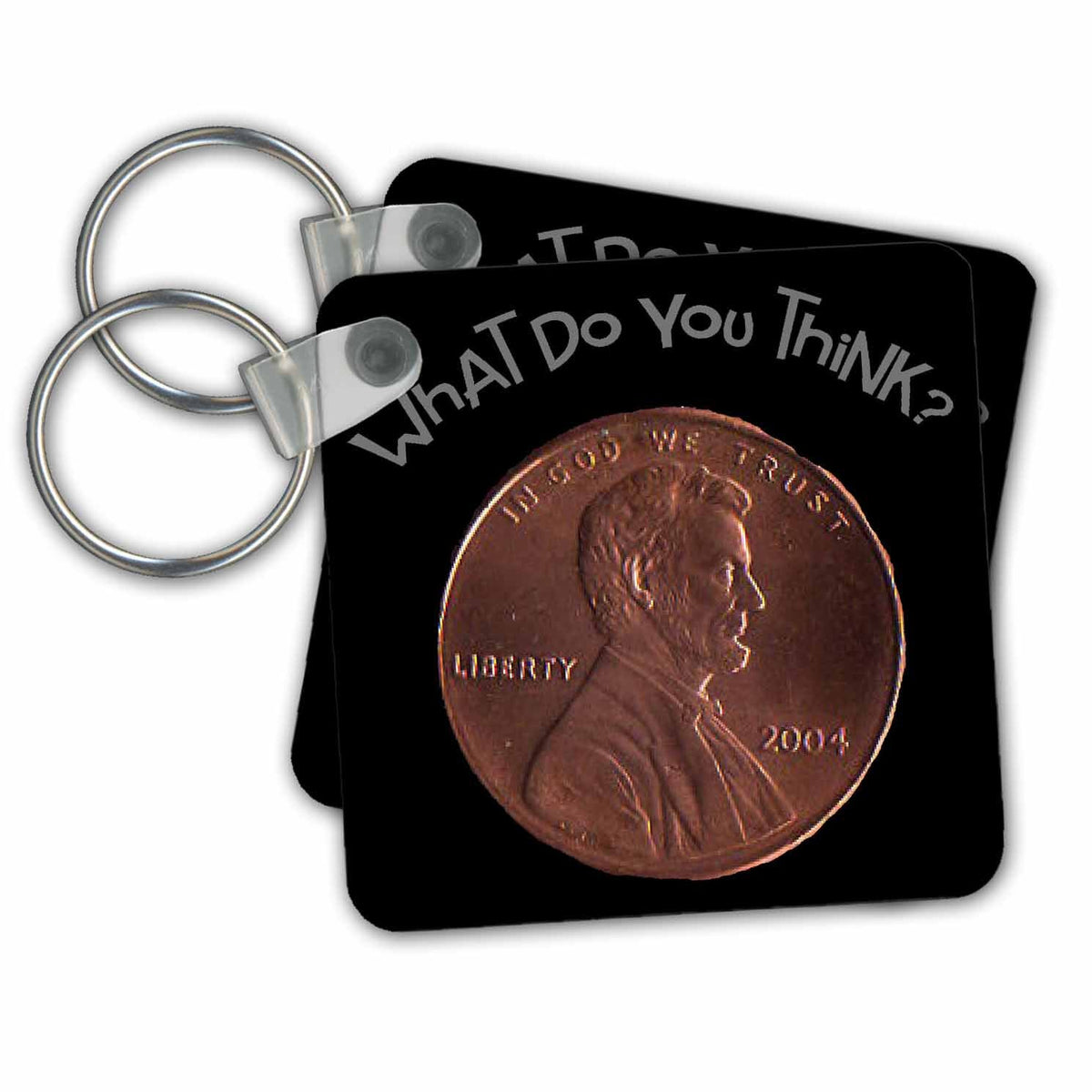 Key Chain - Funny Penny for your thoughts Penny asks what do you think Pun Funny