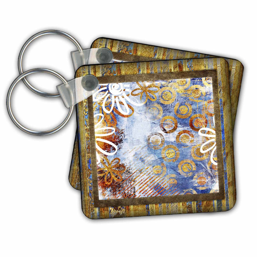 3dRose Key Chains Artistic Abstraction (kc-36464-1)