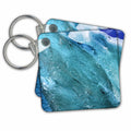 Key Chain - Large iceberg Diamond Beach, Vatnajokull NP, Iceland. Ice