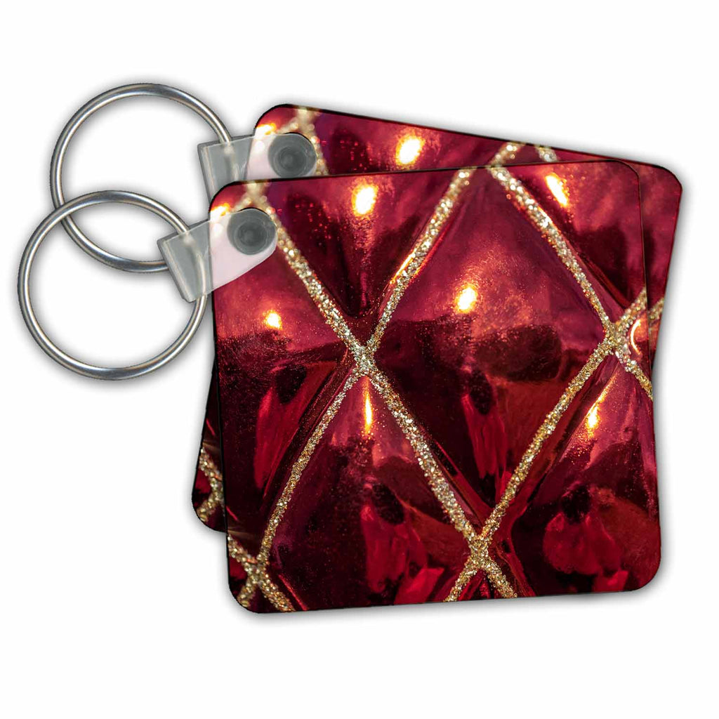 Key Chains Red Christmas Ornament (kc-367157-1)