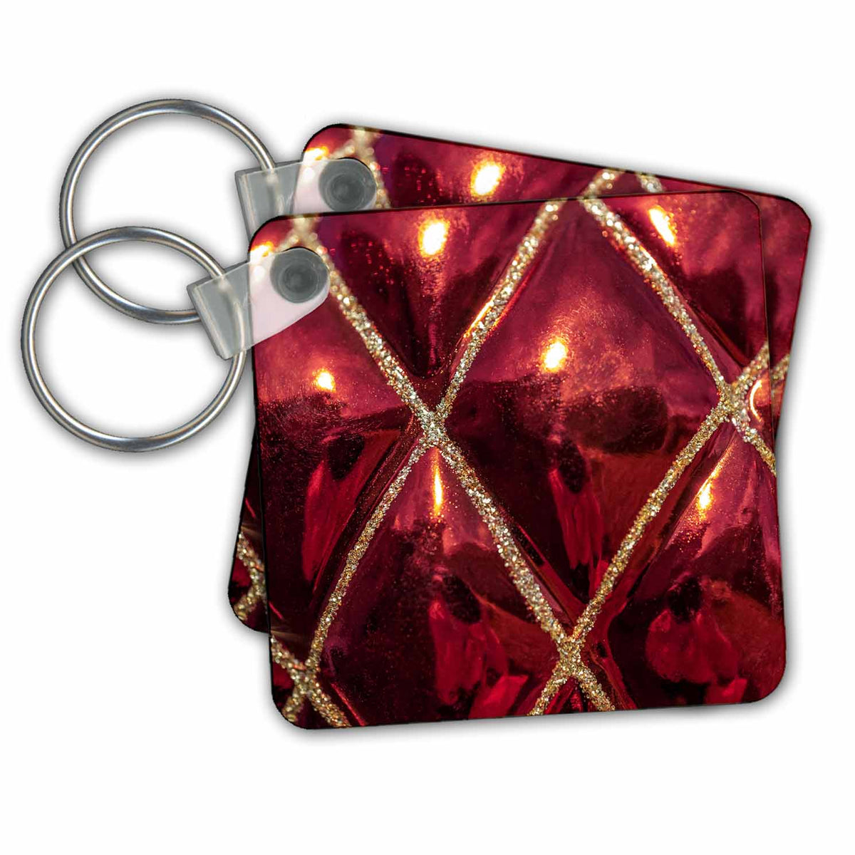 Key Chains Red Christmas Ornament (kc-367157-1)