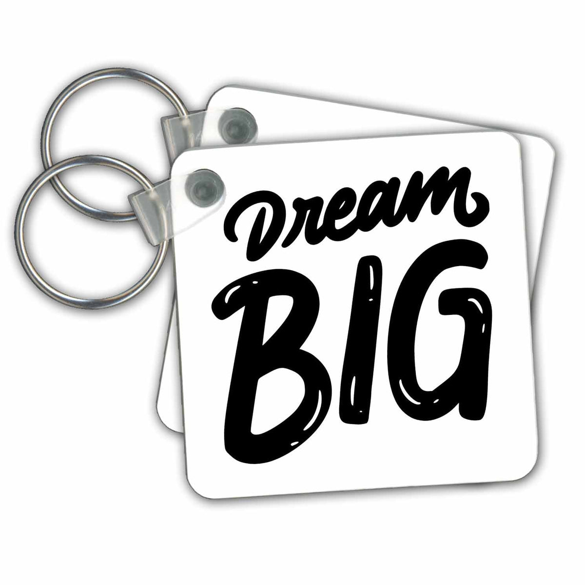 3dRose Key Chains Dream Big Room Decor (kc-369381-1)