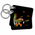3dRose Key Chains Burning the Midnight Oil (kc-7134-1)