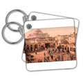 Key Chain - Chrome Vintage Mideast Vintage Travel