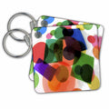3dRose Key Chains Assorted Shapes (kc-7916-1)