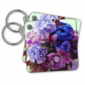 3dRose Key Chains Delicate Wedding Bouquet (kc-97810-1)