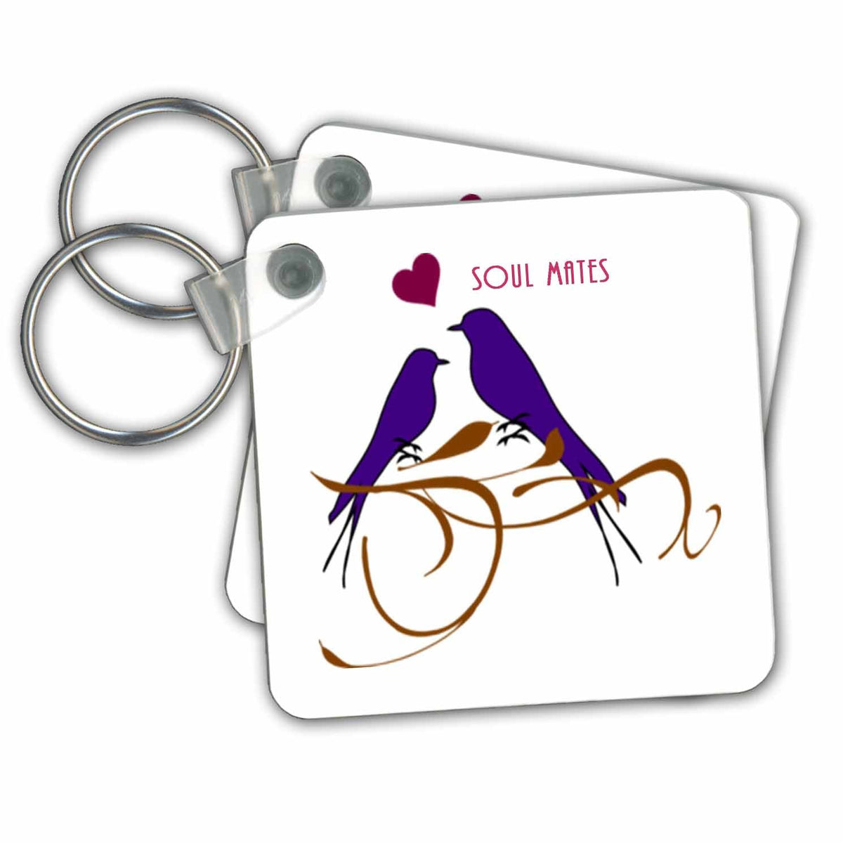 3dRose Key Chains Valentine Love Birds.jpg (kc-98639-1)