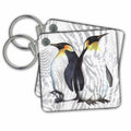 3dRose Key Chains Emperor Penquins (kc-99470-1)