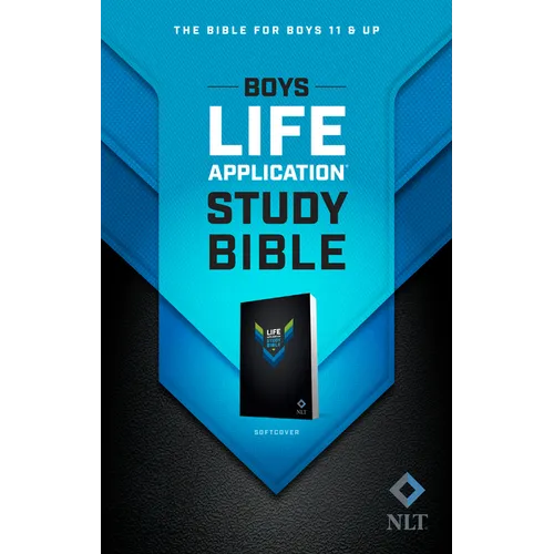 Boys Life Application Study Bible NLT - Paperback