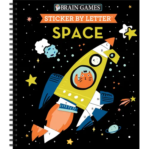 Brain Games - Sticker by Letter: Space - Spiral