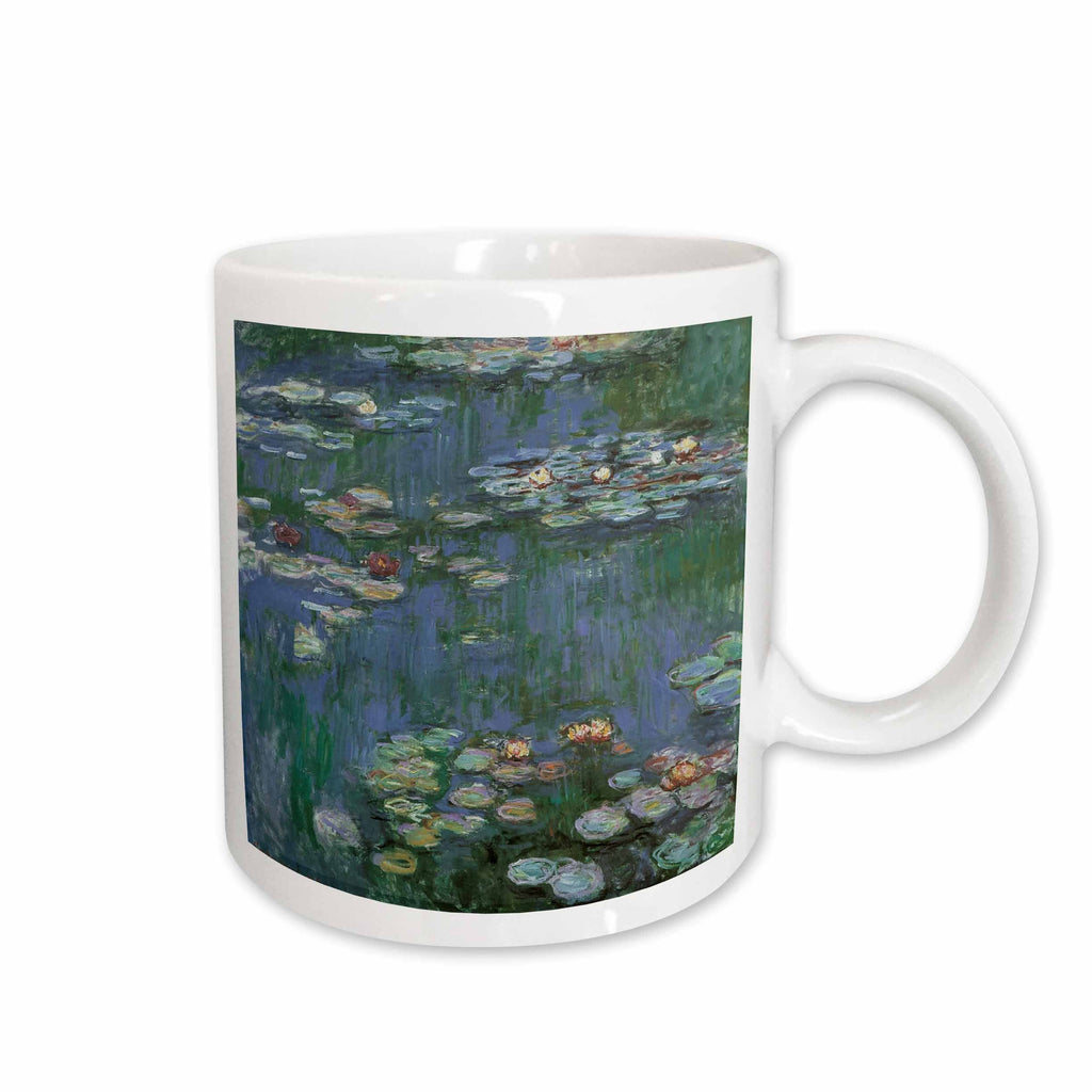 3dRose Waterlilies by Claude Monet Impressionist - Mugs (mug_126496)