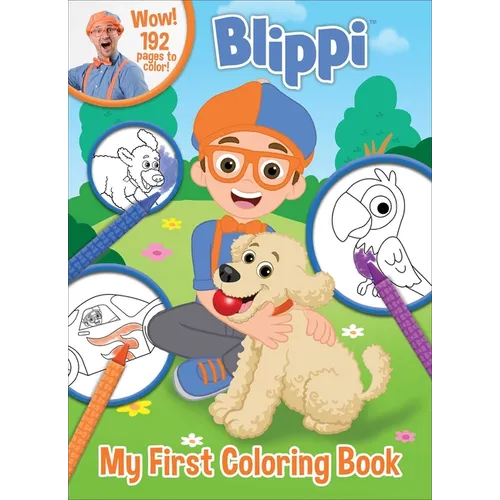 Blippi: My First Coloring Book - Paperback