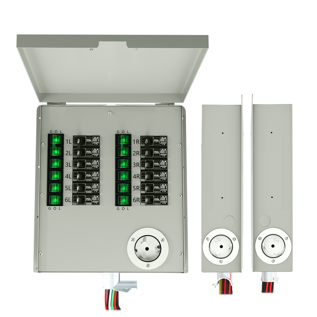 12-Circuit 120/240V 50A Non-Automatic Transfer Switch