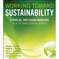 Working Toward Sustainability: Ethical Decision-Making in a Technological World - Hardcover