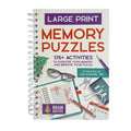 Large Print Memory Puzzles - Spiral