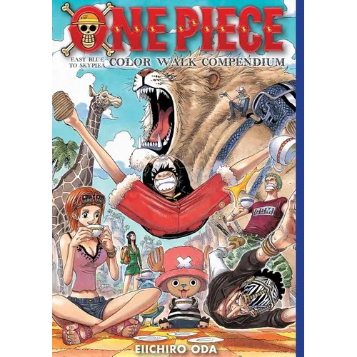 One Piece Color Walk Compendium: East Blue to Skypiea - Hardcover