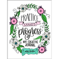 Practice Makes Progress: My Creative Journal - Paperback