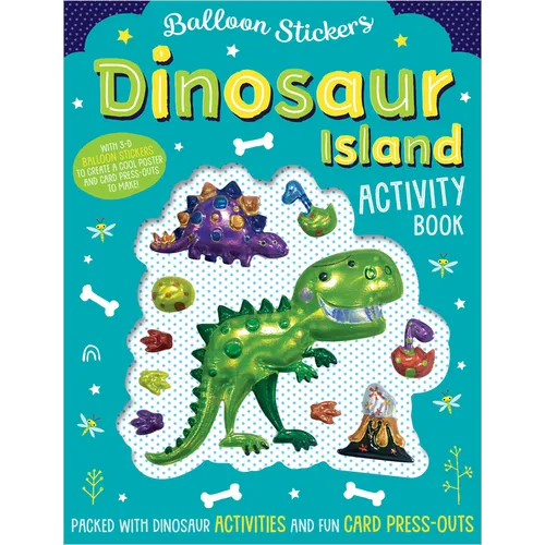 Dinosaur Island Activity Book - Paperback