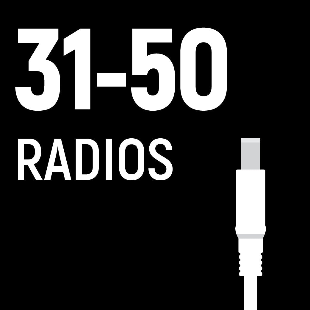 Bulk Programming (31-50 Radios)