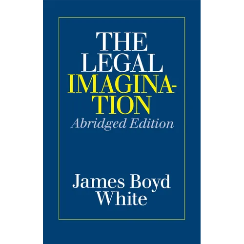 The Legal Imagination - Paperback
