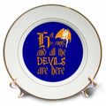 3dRose Hell is Empty and All The Devils are Here - Plates (cp-384355)