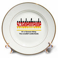 3dRose Schadenfreud - Its A German Thing. You Wouldnt Understand. - Plates (cp-384917)