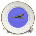 3dRose A European Bee-Eater in Flight Cut Out - Plates (cp-385228)