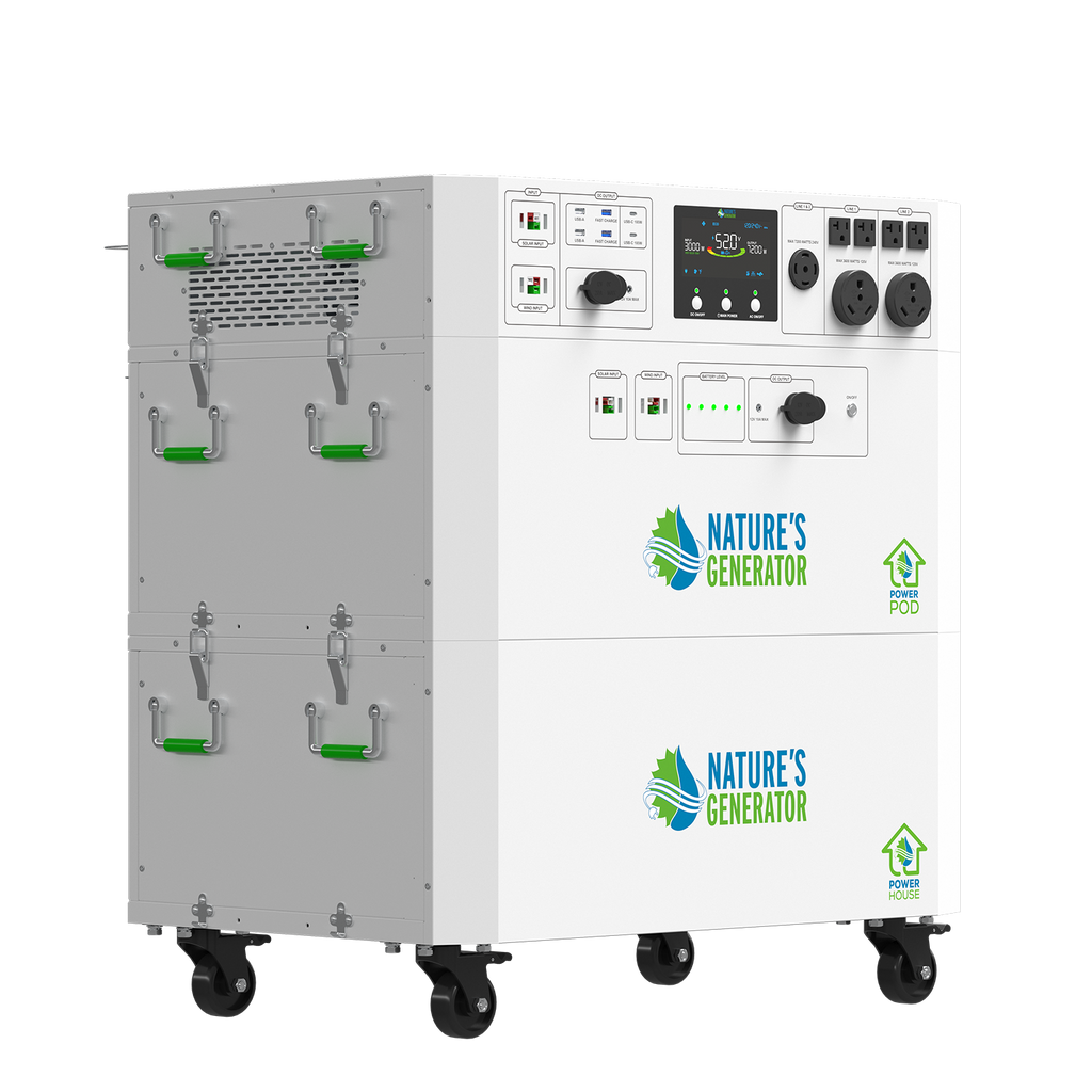 Powerhouse Gen 2 Solar Generator and Transfer Switch