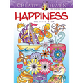 Creative Haven Happiness Coloring Book - Paperback