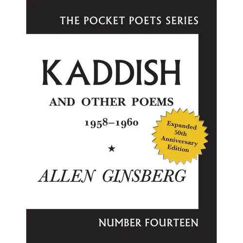Kaddish and Other Poems: 1958-1960 - Paperback