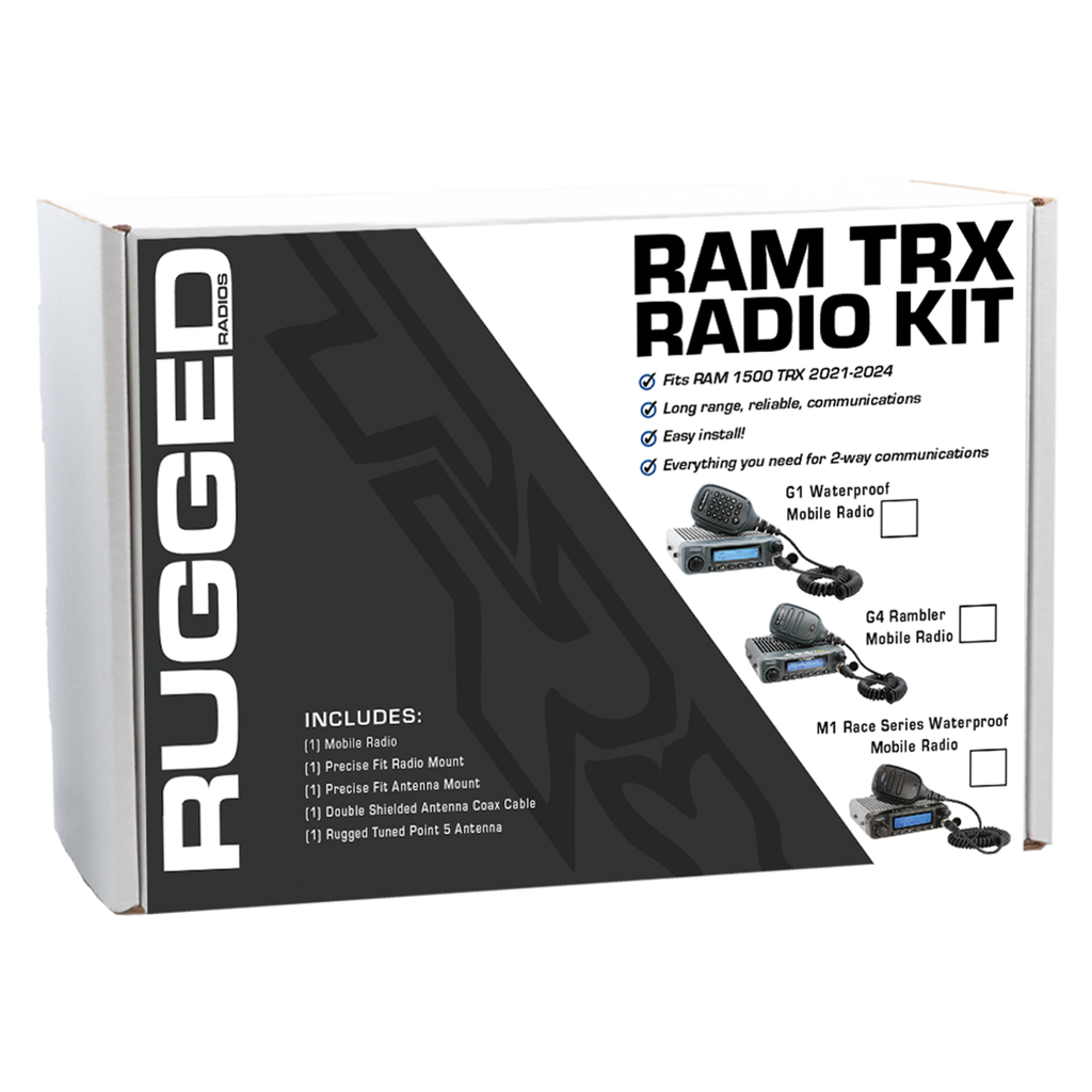 TRX Two-Way Mobile Radio Kit - G1 Waterproof