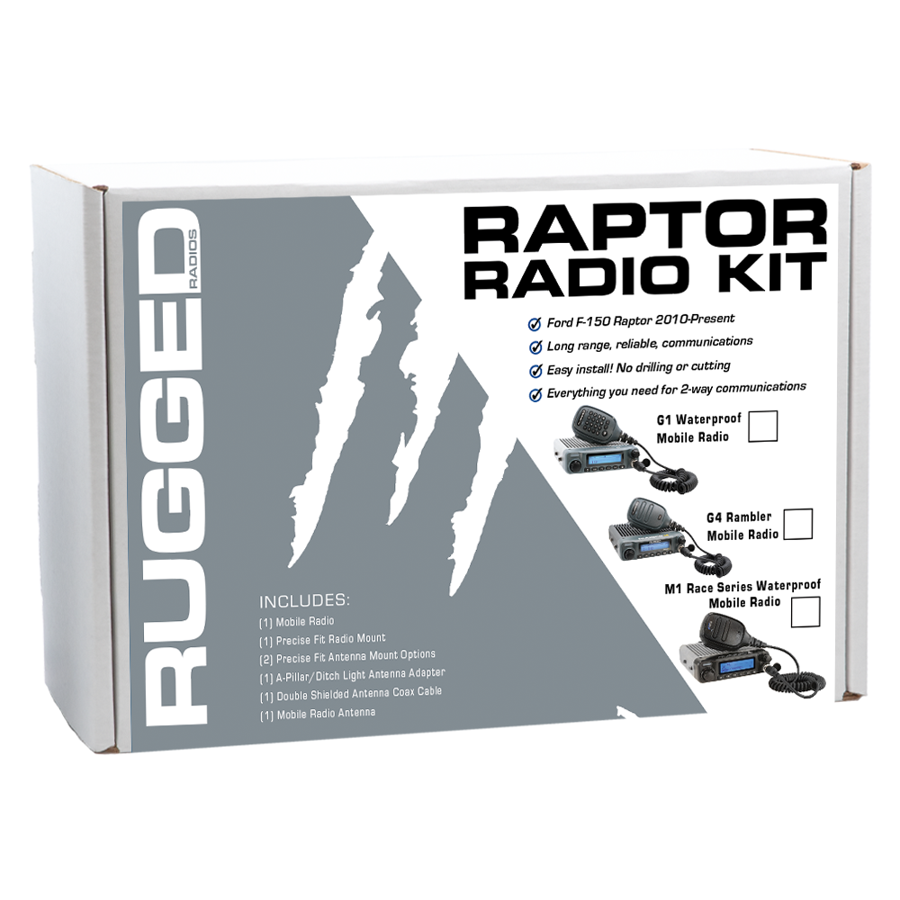 Ford Raptor Two-Way Mobile Radio Kit - Rambler G4