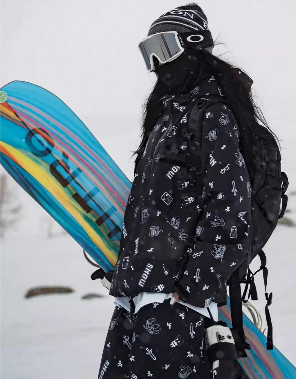 JOHN SNOW Ski Suit Set Windproof Waterproof Warm Women's Skiing Pants