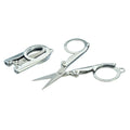 Folding Scissors, 3-1/2" (2"Â folded), Stainless Steel
