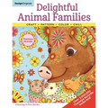Delightful Animal Families: Craft, Pattern, Color, Chill - Paperback