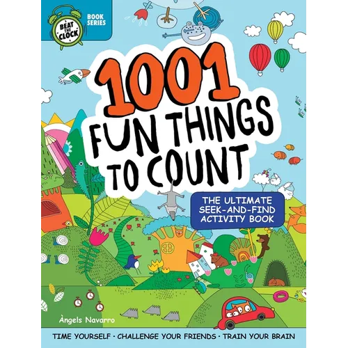 1001 Fun Things to Count: The Ultimate Seek-And-Find Activity Book - Paperback
