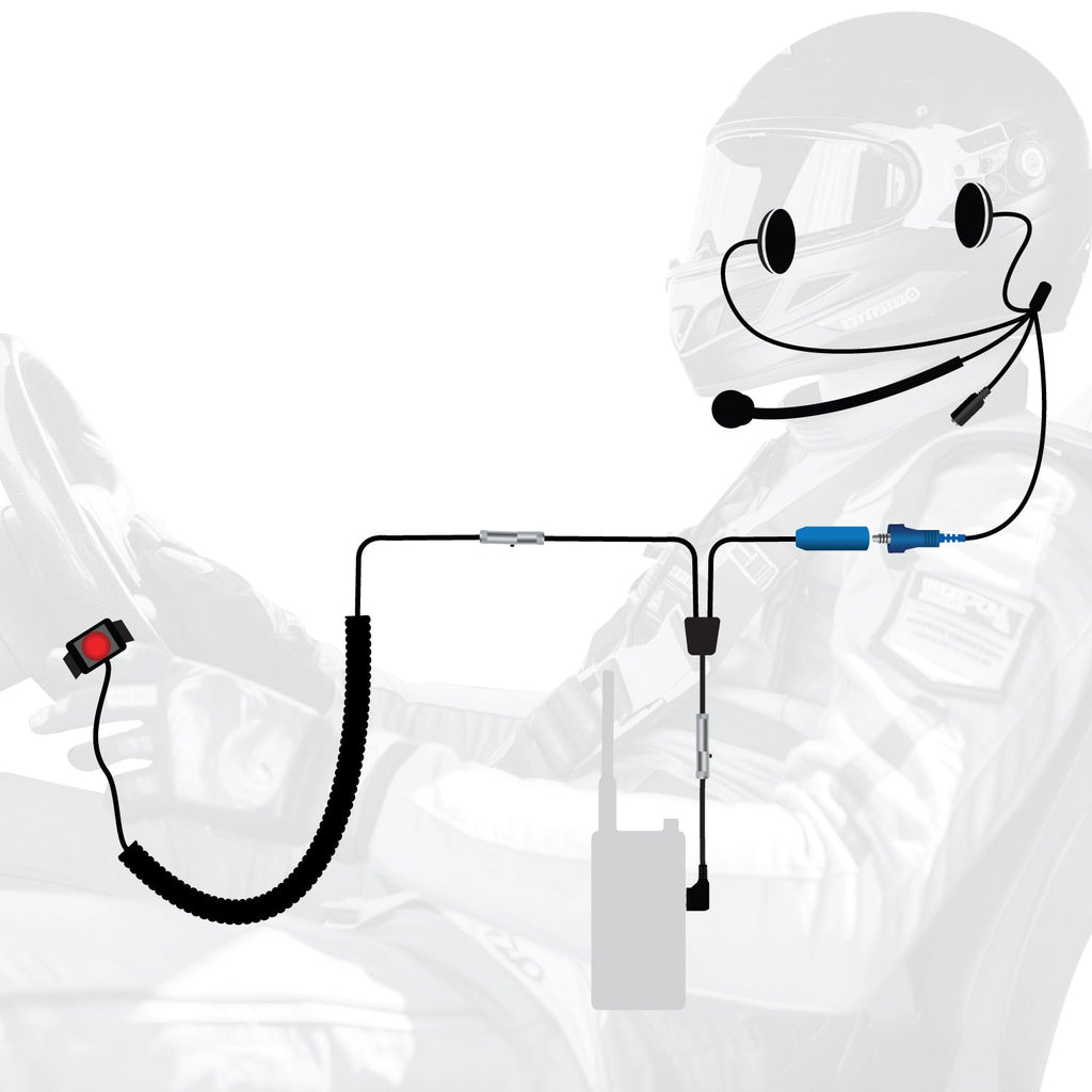 RUGGED Wired Driver Only Communication Kit without Radio