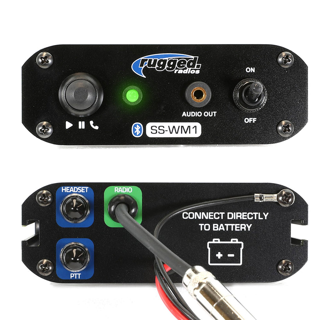 SS-WM1 Single Seat Kit with Digital Radio - Helmet Kit