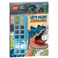 Lego Jurassic World: Let's Paint Dinosaurs - Paperback
