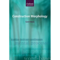Construction Morphology - Paperback