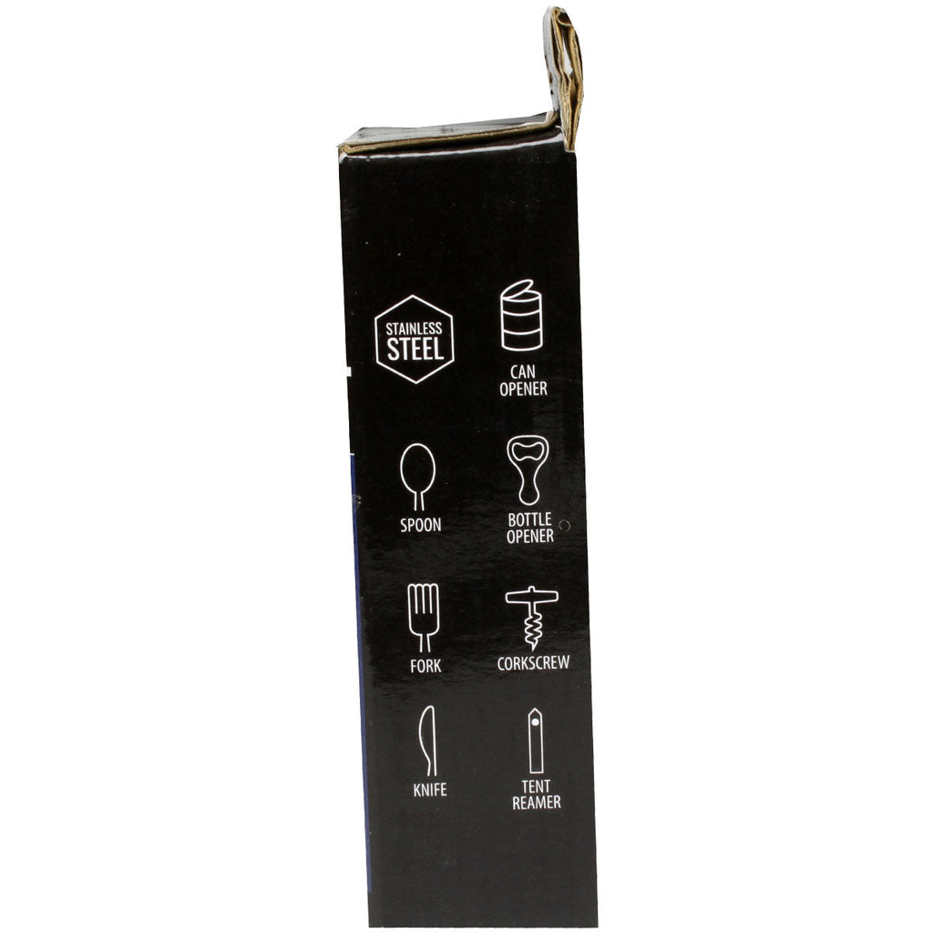 Knife Fork Spoon Combo Utility Tool with Can & Bottle Opener