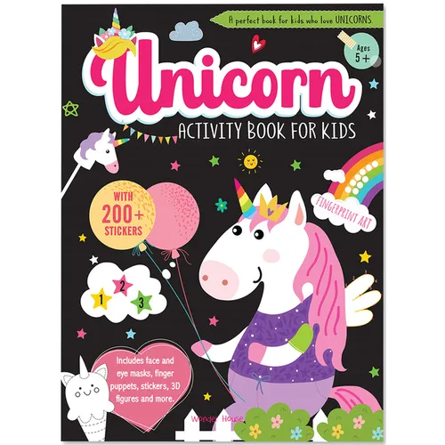 Unicorn Activity Book for Kids - Paperback